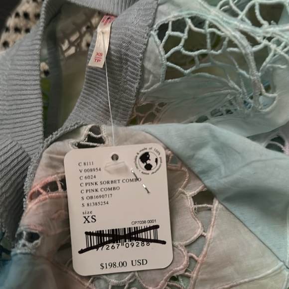 NWT Free People Sunrise Tee, XS - Picture 4 of 4